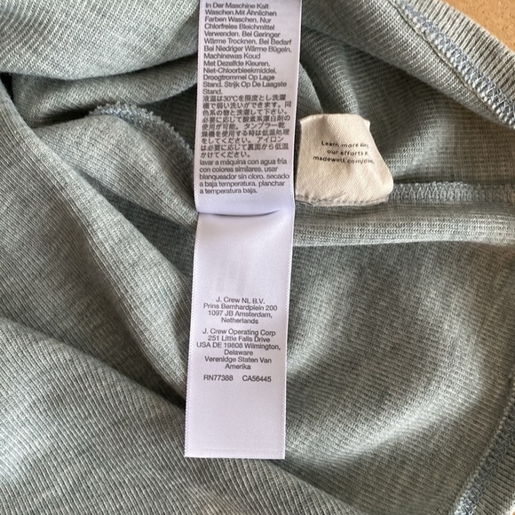 Madewell Top. Green. Large - Picture 11 of 11